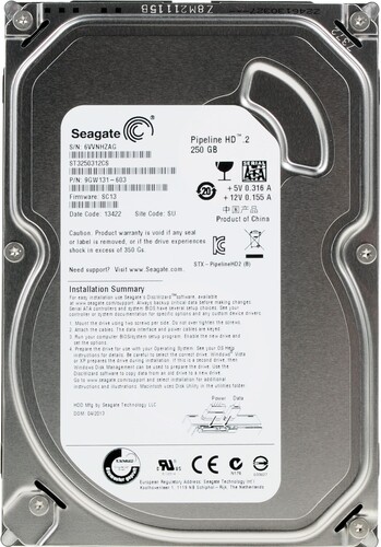 Купить Жесткий диск SATA-2 250Gb Seagate Pipeline HD (Video) 5900 ...