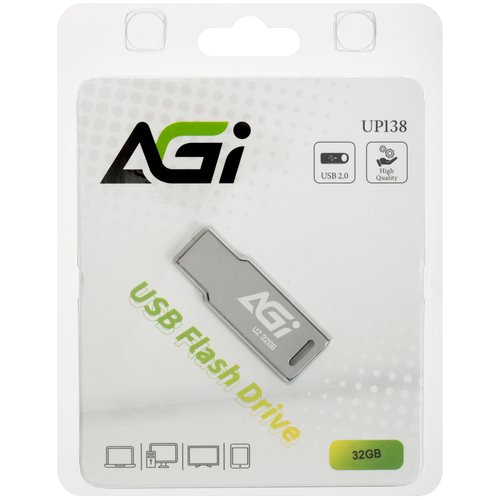 Память USB Flash 32 ГБ Agi UP138 [AGI032GAMUP138-RT]