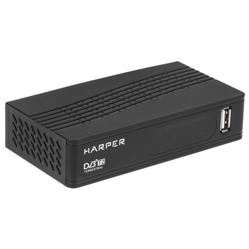 Приставка для цифрового ТВ Harper HDT2-1514 черный