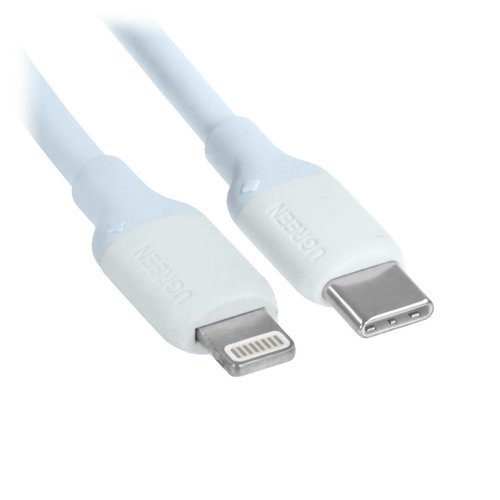 Кабель Ugreen Lightning 8-pin - USB Type-C голубой