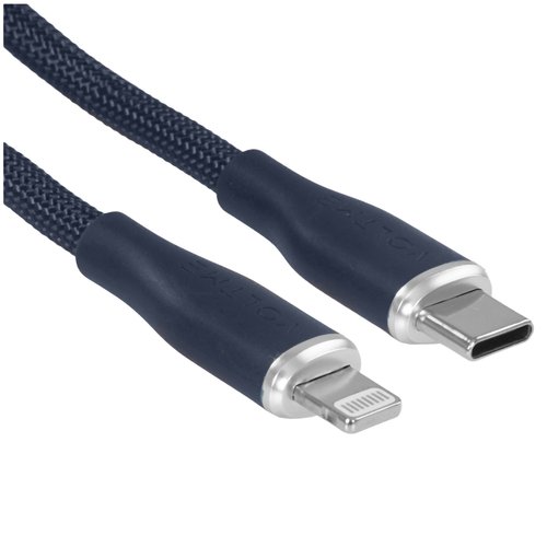 Кабель VOLTME Lightning 8-pin - USB Type-C синий 1.2 м