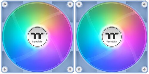 Комплект вентиляторов Thermaltake CT120 ARGB Hydrangea Blue [CL-F202-PL12BU-A] голубой