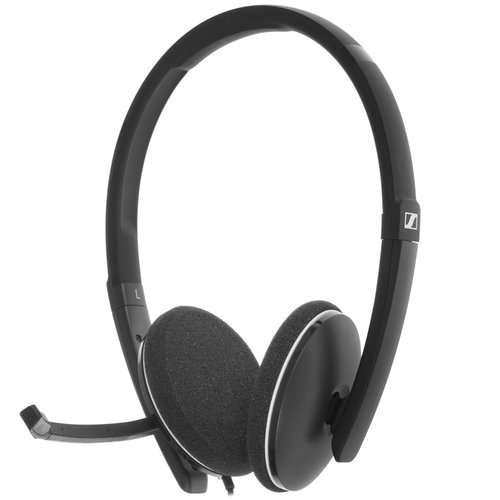 Гарнитура проводная EPOS Sennheiser PC 3.2 CHAT [накладные, закрытые, микр., кабель - 2 м; 2x3.5 мм, черный]