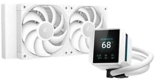 Система охлаждения DEEPCOOL MYSTIQUE 240 WH  белая