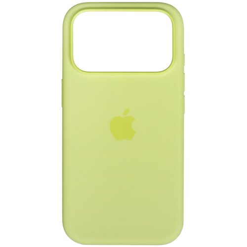 Накладка  Apple Silicone Case для Apple iPhone 17 Pro желтый