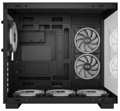 Корпус PCCooler C3 T500 ARGB BK [C3-T500BKD6-GL] черный