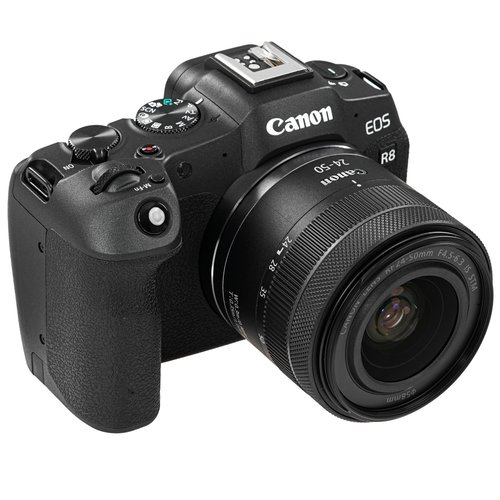 Беззеркальный фотоаппарат Canon EOS R8 Kit RF 24-50mm черный