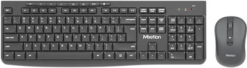 Keyboard and mouse Wireless   Meetion CW295 black