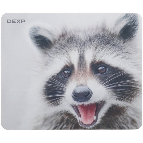 Коврик DEXP Racoon OM-XS (XS) разноцветный