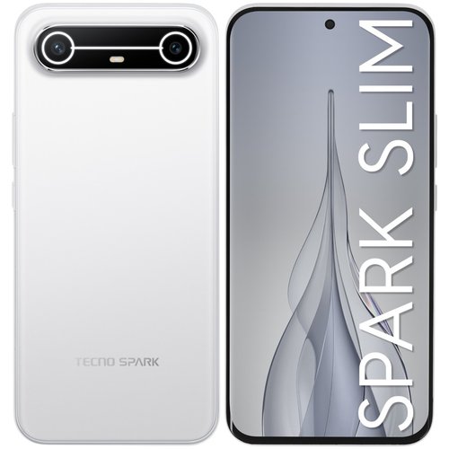 6.78" Смартфон Tecno SPARK Slim 256 ГБ белый