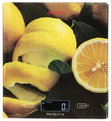 Kitchen scales Ardesto SCK-893LEMON multicolored
