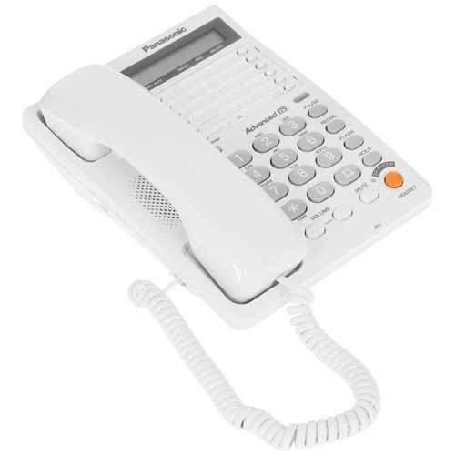 Телефон проводной Panasonic KX-TS2365RUW