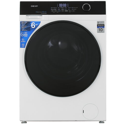 Стиральная машина DEXP WM-F612MKHE/WBSI белый