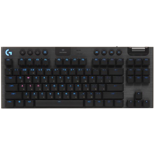 Клавиатура  проводная + беспроводная Logitech G915 X LIGHTSPEED TKL цвет черный