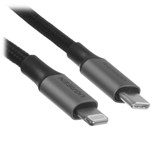 Кабель Ugreen Lightning 8-pin - USB Type-C черный
