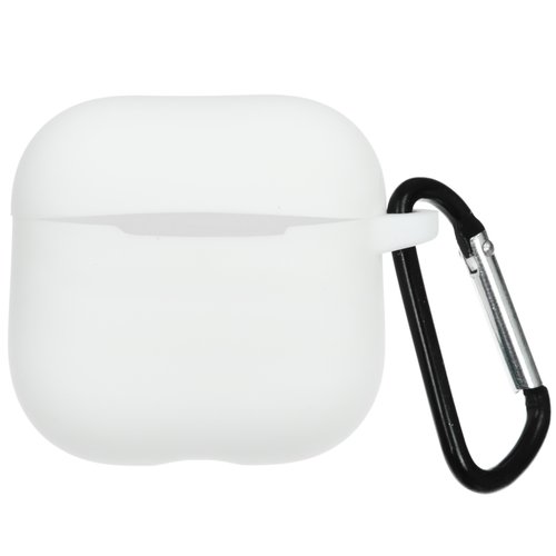 Чехол Borasco  для Apple AirPods 4, Apple AirPods 4 ANC, белый