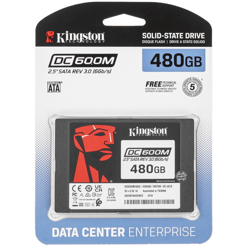 480 ГБ Серверный SSD Kingston DC600M [SEDC600M/480G]