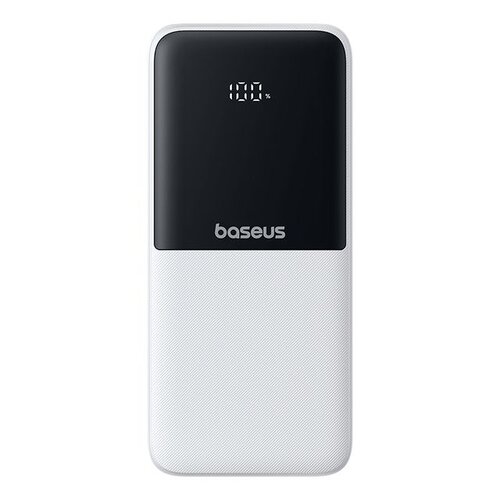 Портативный аккумулятор Baseus Lipow Dual-Cable белый
