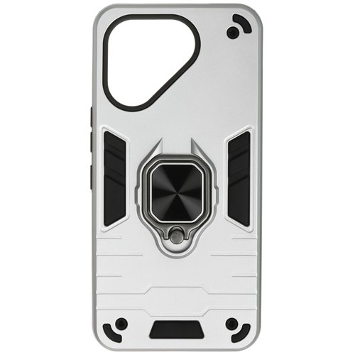 Накладка  BoraSCO Anti-Shock Case для Tecno POVA 7 Ultra 5G серебристый