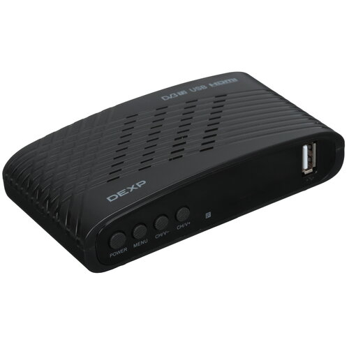 Приставка для цифрового ТВ DEXP HD 7734P черный