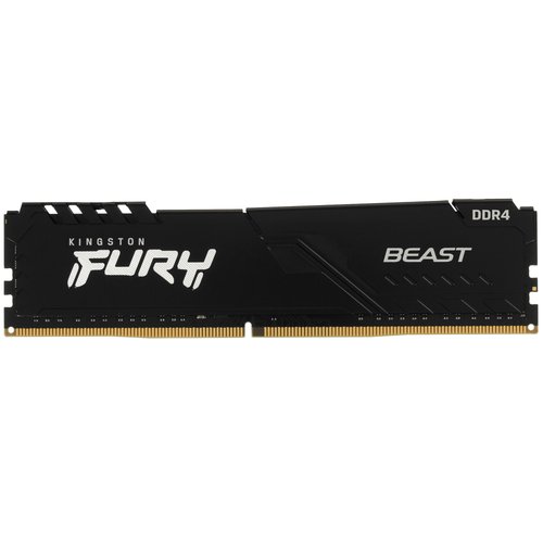 Оперативная память Kingston FURY Beast Black [KF432C16BB/4] 4 ГБ