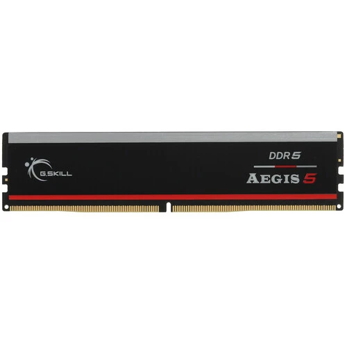 Оперативная память G.Skill Aegis 5, DDR5, 16GB (1x16GB), 5600 MHz, CL36, с радиатором, черный