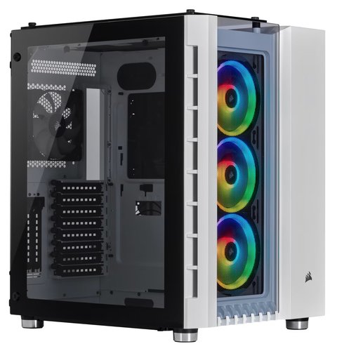 Корпус Corsair Crystal Series 680X RGB [CC-9011169-CN] белый