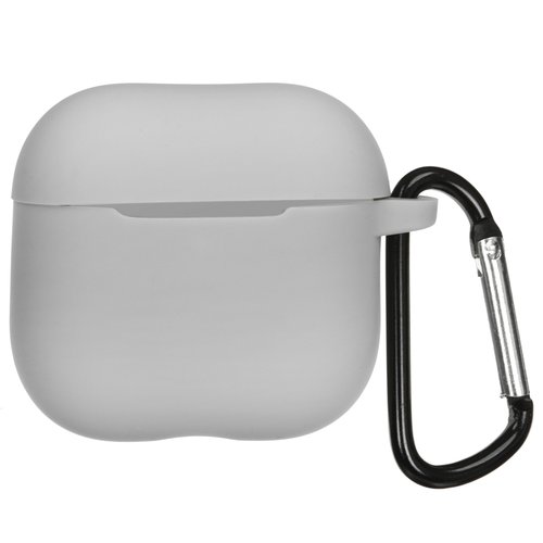 Чехол Borasco  для Apple AirPods 4, Apple AirPods 4 ANC, серый