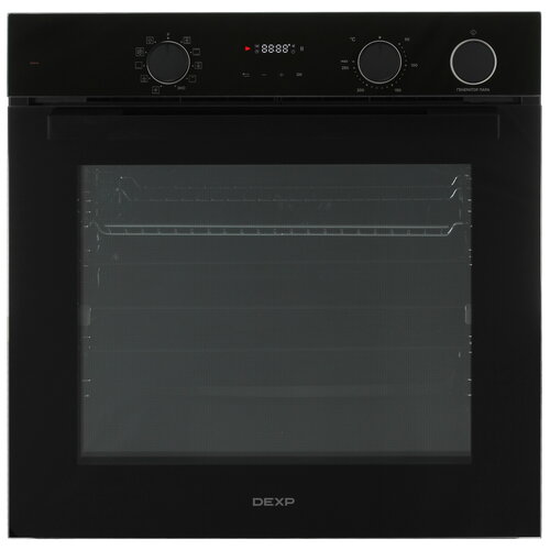 Электрический духовой шкаф DEXP F-Steam 01 черный