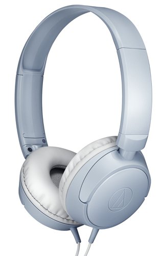 Проводные наушники Audio-Technica ATH-S120C  голубой 2024