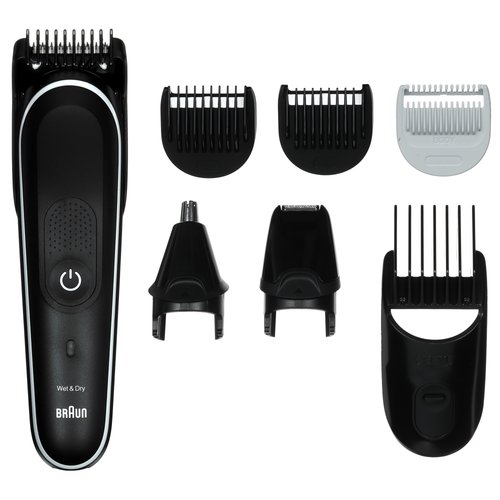 Триммер Braun MGK5420 черный/серый