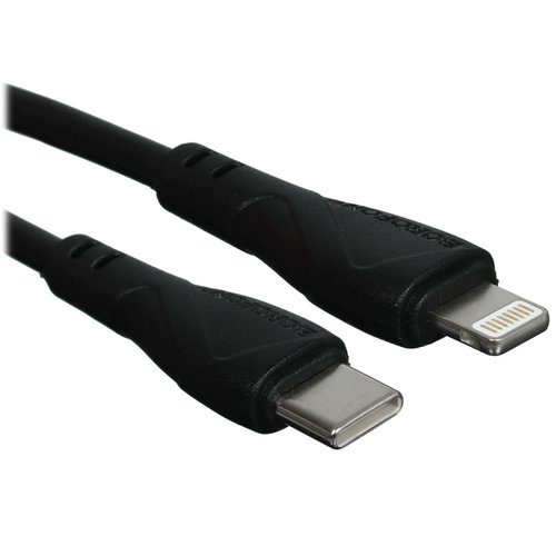 Кабель Borofone Lightning 8-pin - USB Type-C черный