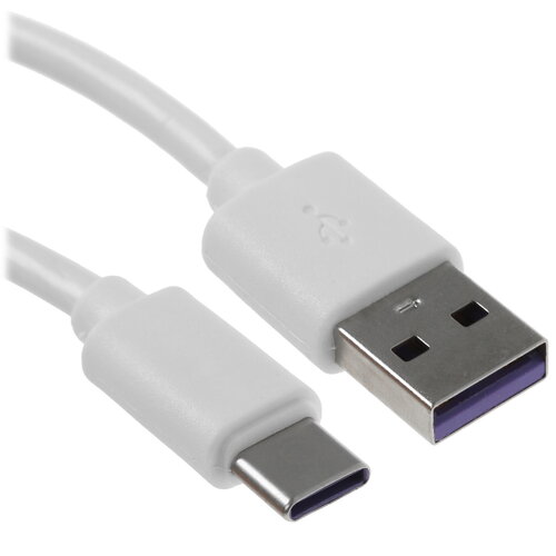 Кабель FinePower USB Type-C - USB Type-A белый 1 м