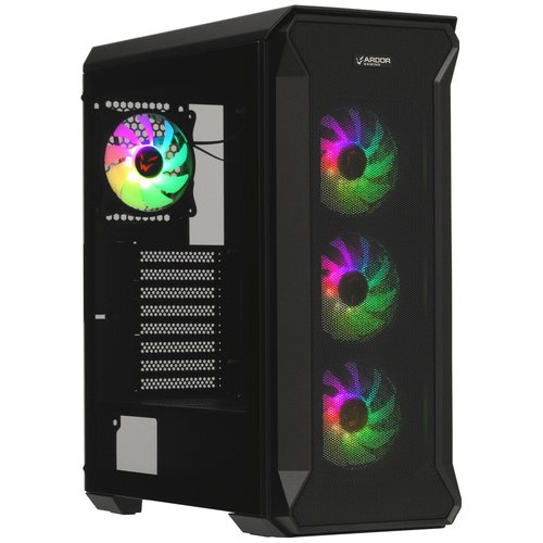 Korpus ARDOR GAMING Rare M2 ARGB  qora