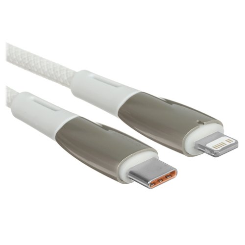 Кабель Baseus Lightning 8-pin - USB Type-C белый