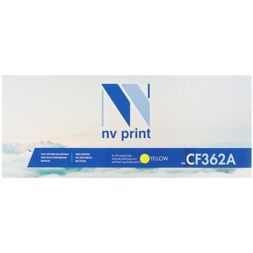 Картридж лазерный NV Print CF362A желтый, с чипом