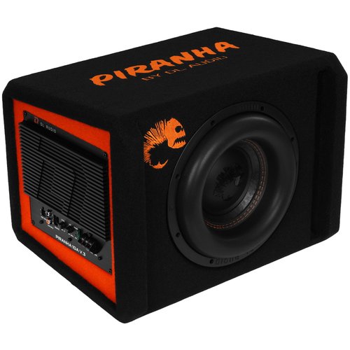 Автосабвуфер активный DL Audio Piranha 10A V.3 Black