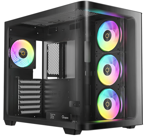 Корпус Ocypus Iota C70 Curve ARGB [Iota-C70-BKD400CD-GL] черный