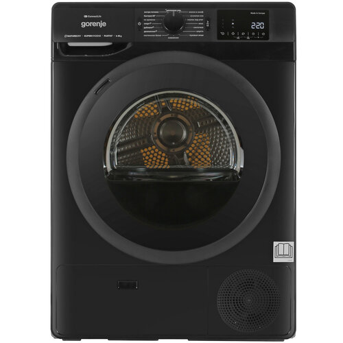 Сушильная машина Gorenje DPNE82GNLWIFI/BC черный
