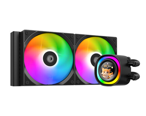 Система охлаждения ID-COOLING FX240 LCD черная