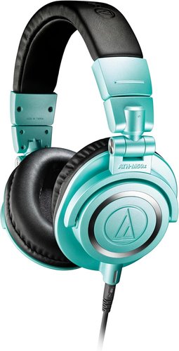 Проводные наушники Audio-Technica ATH-M50X  бирюзовый 2014