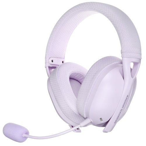 Wireless/wired headphones ARDOR GAMING Temple PRO purple 2024