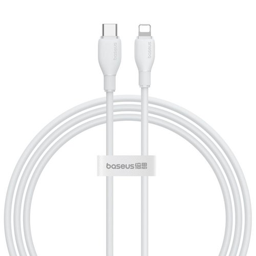 Кабель Baseus Lightning 8-pin - USB Type-C белый