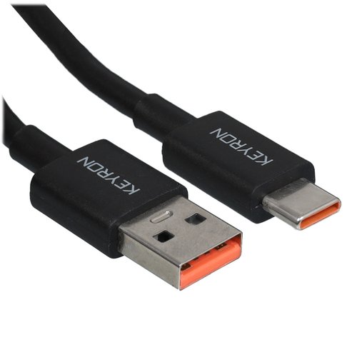 Cable KEYRON USB Type-C - USB Type-A black 2 m