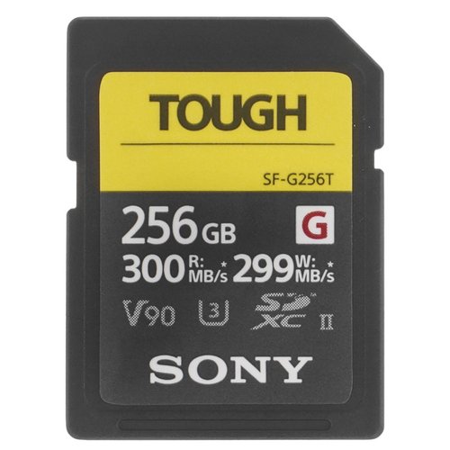 Карта памяти Sony SDXC 256 ГБ [SF-G256T/T1]