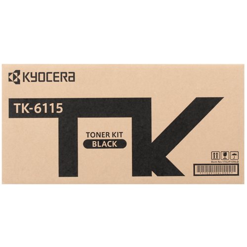 Тонер-картридж лазерный Kyocera TK-6115 черный, с чипом