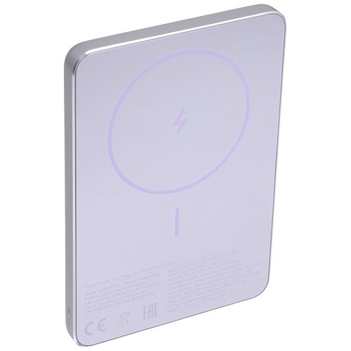 Портативный аккумулятор Xiaomi Super Slim Magnetic Power Bank 5000 фиолетовый