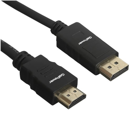 Кабель однонаправленный GoPower HDMI - DisplayPort, 1.8 м