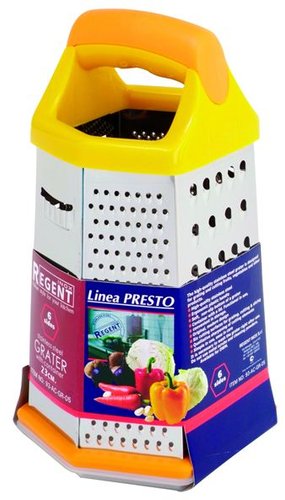 Терка Regent Inox Linea PRESTO 93-AC-GR-05 серебристый