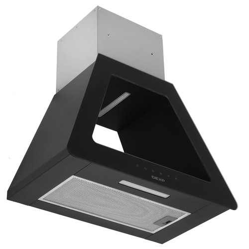 Вытяжка пристенная DEXP WCH60-SL0 TRAPEZOID черный/черный